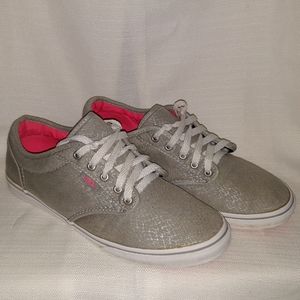 Vans Gray and Pink Size 7